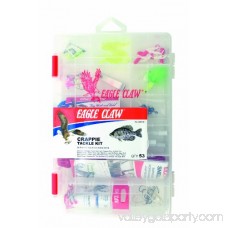 Eagle Claw Crappie Tackle Kit with Utility Box 550380633